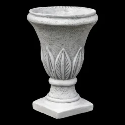 Gartendekoparadies Jardinières-Ensemble de vases à motif de feuilles