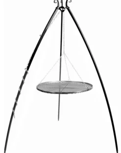 Gartendekoparadies Bols À Feu & Poêles De Jardin-Ensemble des chaînes et mousquetons pour une grille de barbecue