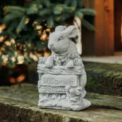 Gartendekoparadies Belle|Animaux-Famille de suricates dit : Bienvenue