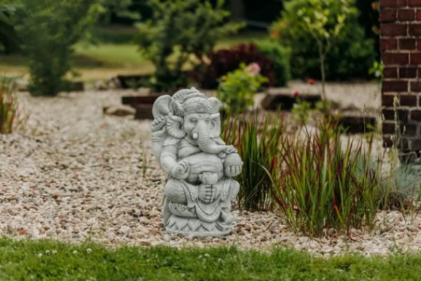 Gartendekoparadies Figures & Statues|Bouddhas-Figure du divin Ganesha