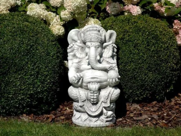 Gartendekoparadies Figures & Statues|Bouddhas-Figure du divin Ganesha