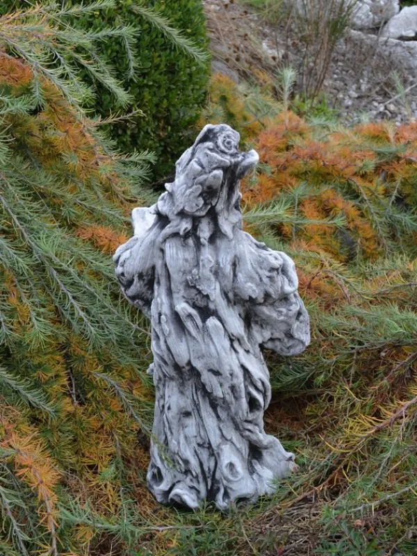 Gartendekoparadies Figures & Statues-Figure d'un mystérieux lutin en bois