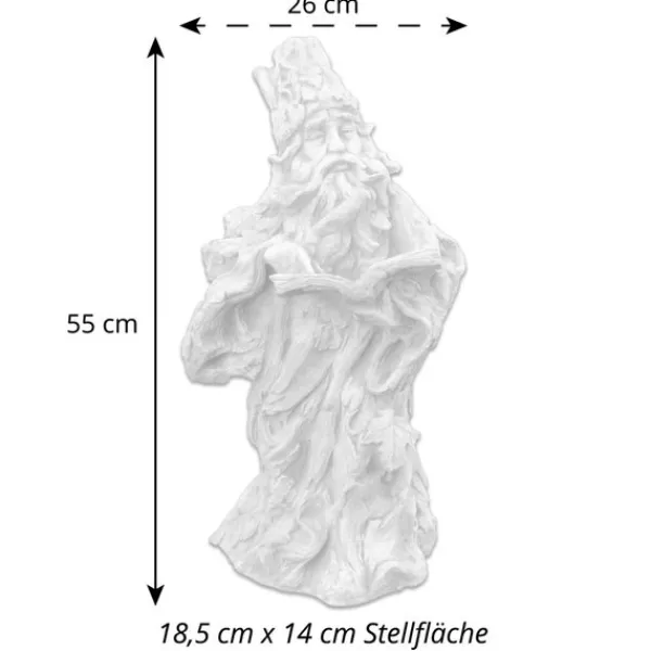 Gartendekoparadies Figures & Statues-Figure d'un mystérieux lutin en bois