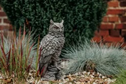 Gartendekoparadies Animaux-Figurine chouette antique