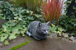 Gartendekoparadies Animaux-Figurine de chat ancienne