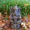 Gartendekoparadies Figures & Statues|Bouddhas-Figurine en pierre du divin Ganesha