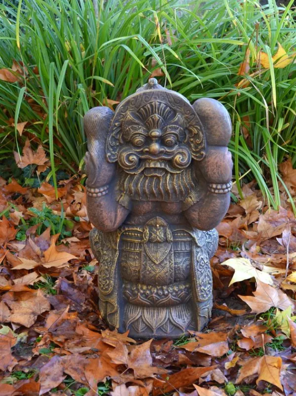 Gartendekoparadies Figures & Statues|Bouddhas-Figurine en pierre du divin Ganesha