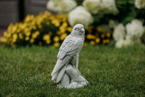 Gartendekoparadies Animaux-Figurine massive de faucon