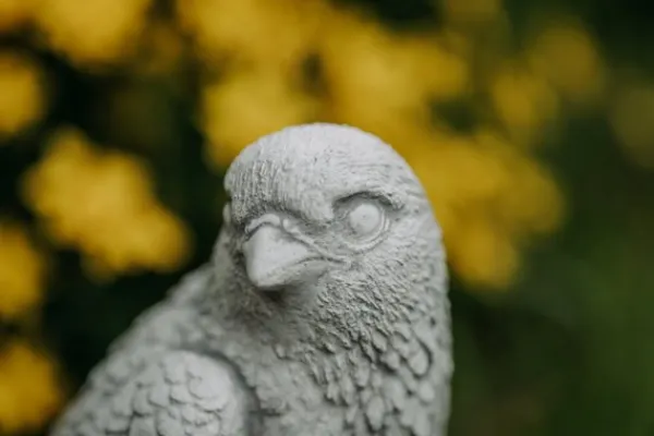 Gartendekoparadies Animaux-Figurine massive de faucon