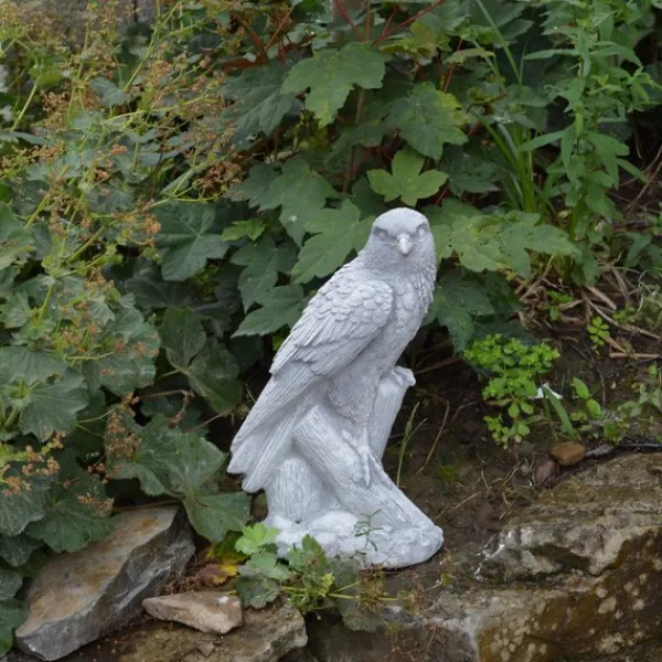 Gartendekoparadies Animaux-Figurine massive de faucon