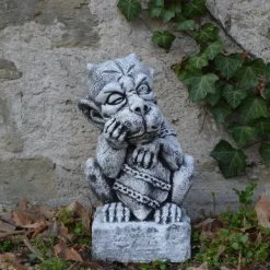 Gartendekoparadies Gargouilles-Gargouille sur socle