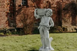 Gartendekoparadies Figures & Statues|Jardinières-Garçon comme pilier de fleur