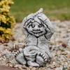 Gartendekoparadies Gnome-Gnome avec un petit sac