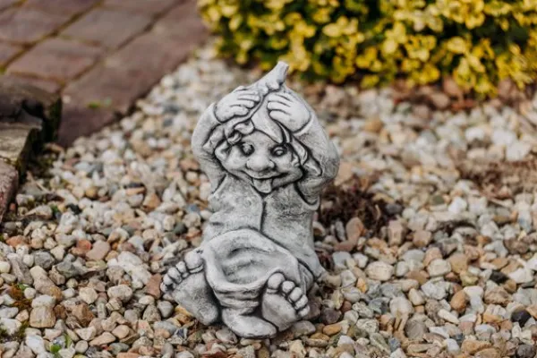 Gartendekoparadies Gnome-Gnome avec un petit sac