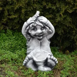 Gartendekoparadies Gnome-Gnome avec un petit sac