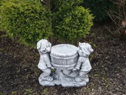 Gartendekoparadies Gnome-Gnome drôle avec jardinière