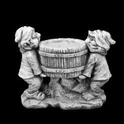 Gartendekoparadies Gnome-Gnome drôle avec jardinière