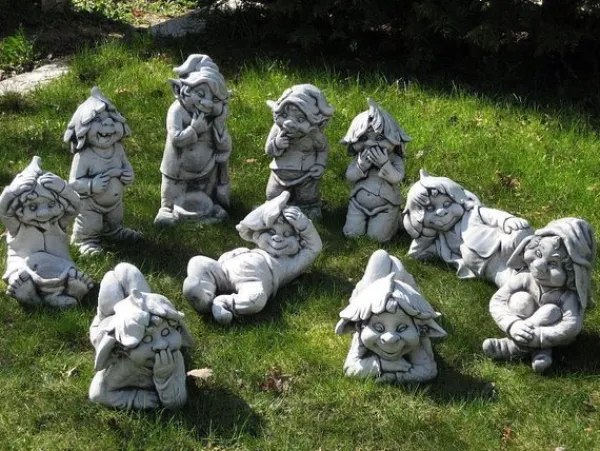 Gartendekoparadies Gnome-Gnome embellit le jardin