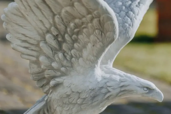 Gartendekoparadies Animaux-Grand aigle tourné vers la gauche
