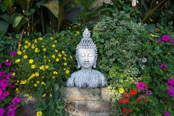 Gartendekoparadies Bouddhas-Grand buste de Bouddha