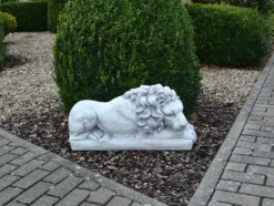 Gartendekoparadies Animaux-Grand lion couché