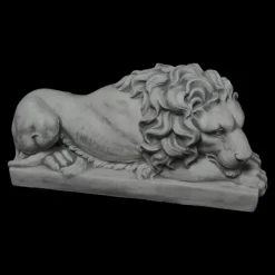 Gartendekoparadies Animaux-Grand lion couché
