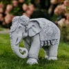 Gartendekoparadies Animaux-Grand éléphant indien