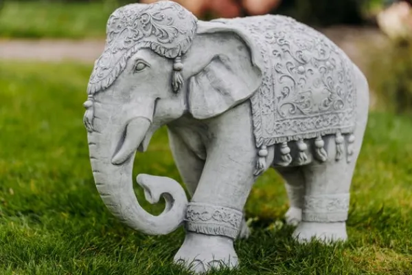 Gartendekoparadies Animaux-Grand éléphant indien
