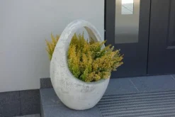 Gartendekoparadies Jardinières-Grand panier à anses de Pâques