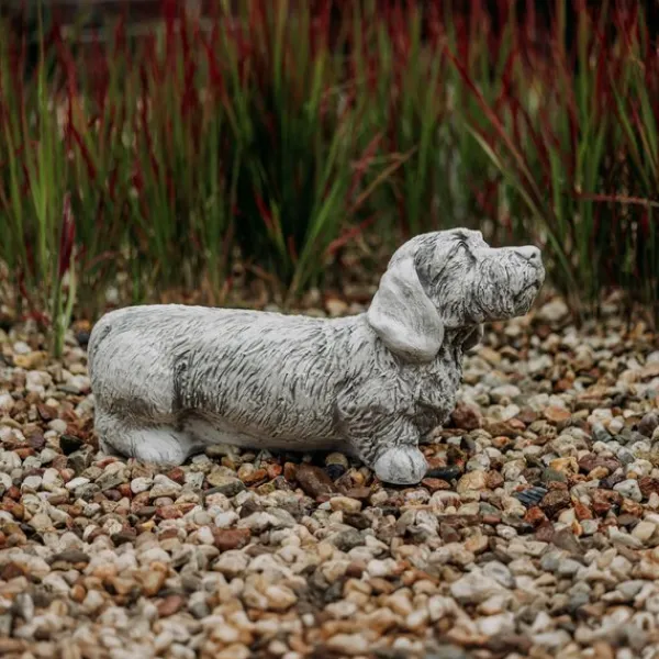 Gartendekoparadies Animaux-Grand teckel à poil dur