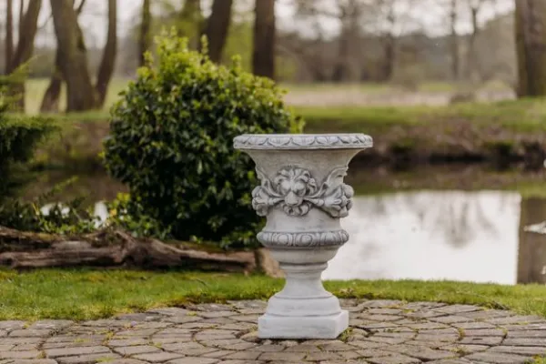 Gartendekoparadies Jardinières-Grand vase à plantes à tête de lion