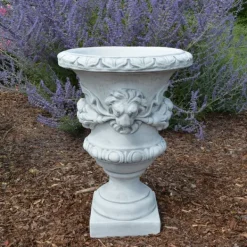 Gartendekoparadies Jardinières-Grand vase à plantes à tête de lion