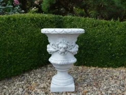 Gartendekoparadies Jardinières-Grand vase à plantes à tête de lion