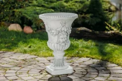 Gartendekoparadies Jardinières-Grand vase à plantes avec ornements