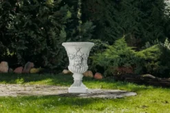 Gartendekoparadies Jardinières-Grand vase à plantes avec ornements