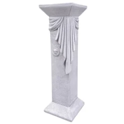 Gartendekoparadies Belle|Colonnes & Socles-Grande base 30 x 30 cm avec designer motif