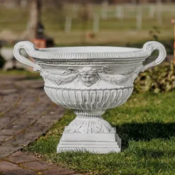 Gartendekoparadies Jardinières-Grande coupe à plantes de style baroque