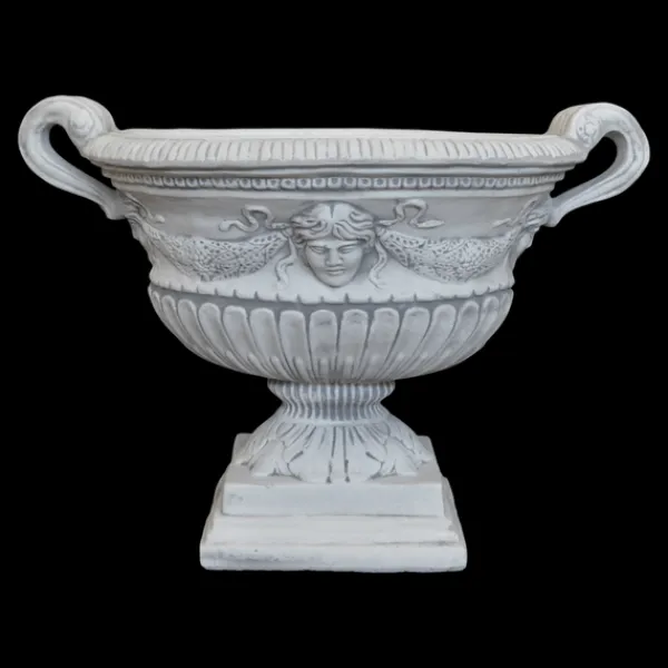 Gartendekoparadies Jardinières-Grande coupe à plantes de style baroque