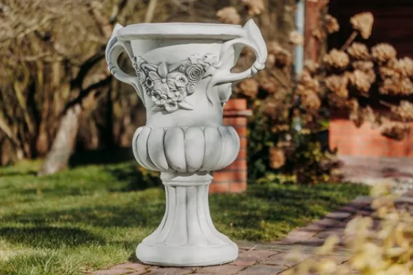 Gartendekoparadies Jardinières-Grande jardinière à motif floral
