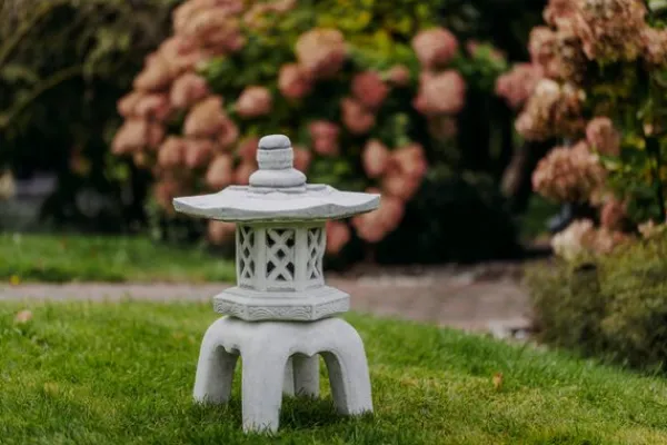 Gartendekoparadies Lanternes En Pierre-Grande lampe de jardin Yukimi