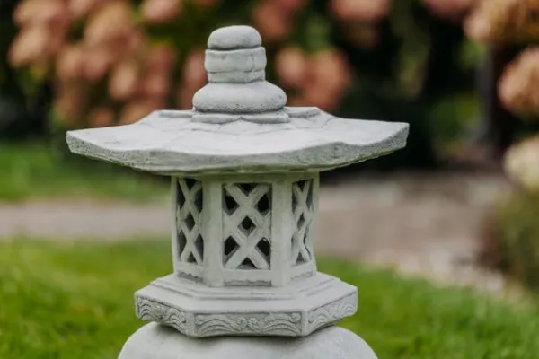 Gartendekoparadies Lanternes En Pierre-Grande lampe de jardin Yukimi