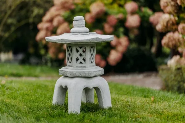 Gartendekoparadies Lanternes En Pierre-Grande lampe de jardin Yukimi