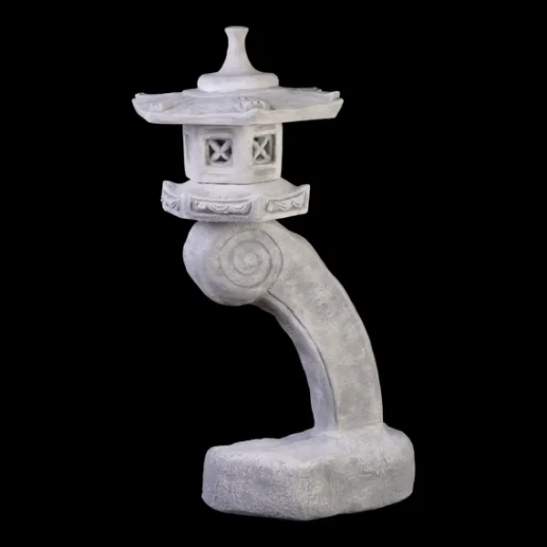 Gartendekoparadies Lanternes En Pierre-Grande lampe japonaise en pierre Rankei