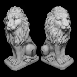 Gartendekoparadies Animaux-Grande paire de lions Lion