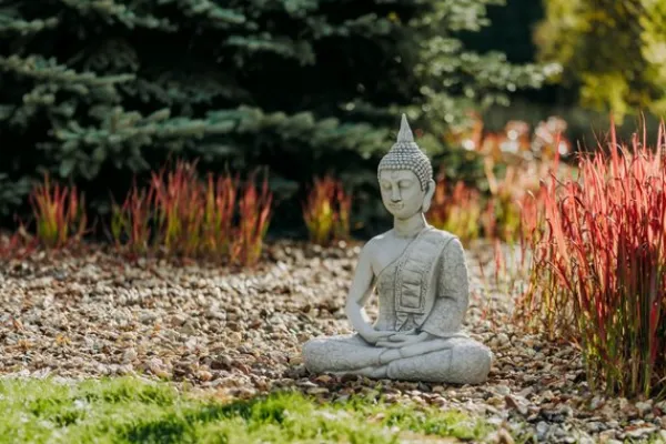 Gartendekoparadies Bouddhas-Grande statue de Bouddha basée sur des modèles en Thaïlande