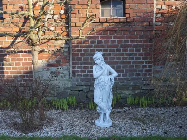 Gartendekoparadies Figures & Statues-Grande statue en pierre ancienne
