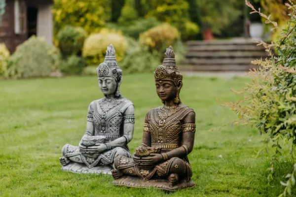 Gartendekoparadies Bouddhas-Grande statue thaïlandaise de Bouddha