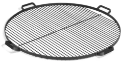 Gartendekoparadies Bols À Feu & Poêles De Jardin-Grille de cuisson en acier avec 4 poignées