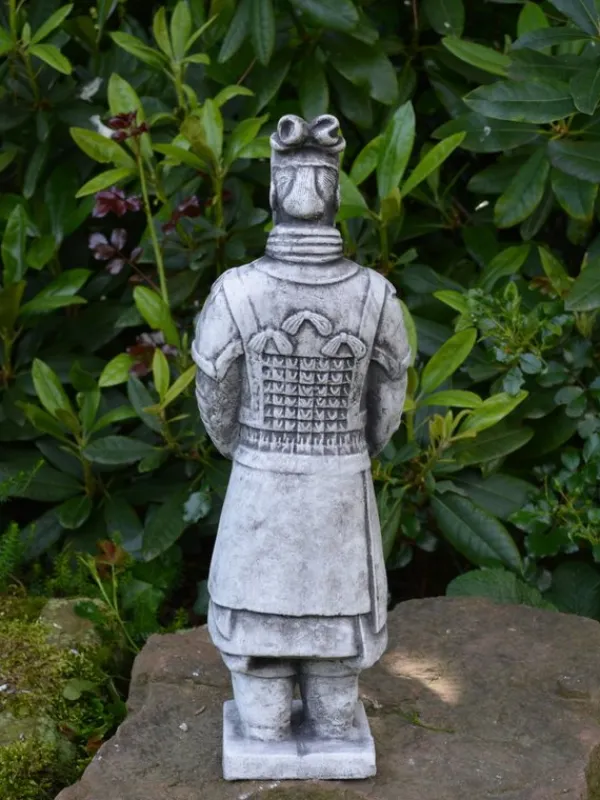 Gartendekoparadies Figures & Statues-Guerrier Chinois en Terre Cuite - Motif II