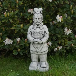 Gartendekoparadies Figures & Statues-Guerrier moyen en terre cuite